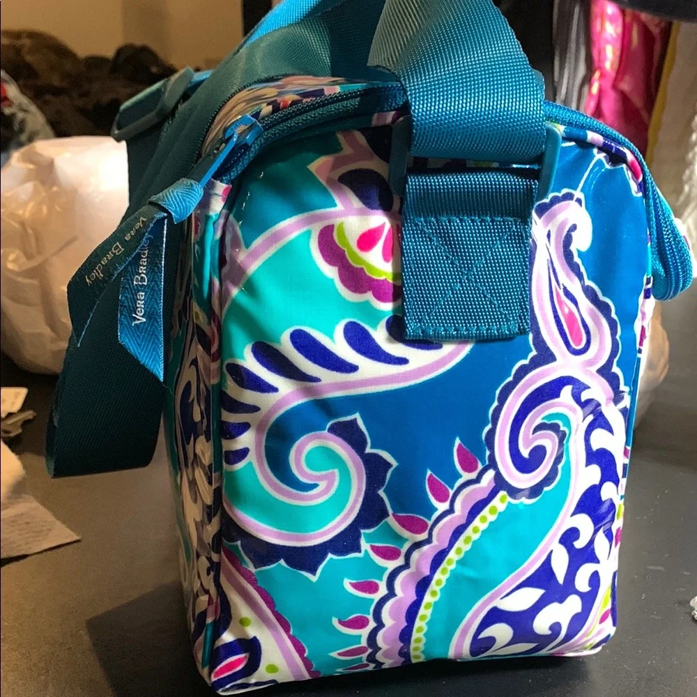 Vera Bradley Vinyl Insulated Lunch Bag/Box